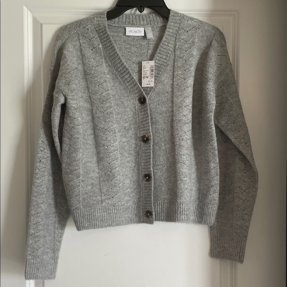 Place Heather Gray Cardigan
